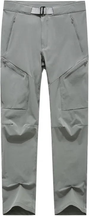 Workout Pants for Men Casual Waistband Skinny-Fit Stretch Quick Drying Hiking Trousers Outdoor Fashion Sweatpants