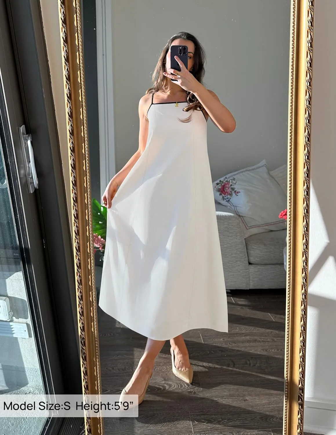ZESICA Women's 2025 Summer Boho Sleeveless Maxi Dress Spaghetti Straps Casual Flowy A Line Beach Party Long Dresses
